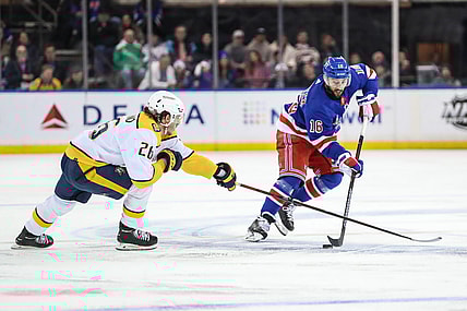 NHL: Nashville Predators at New York Rangers