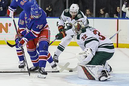 NHL: Minnesota Wild at New York Rangers