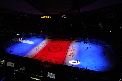 NHL: Stanley Cup Playoffs-Washington Capitals at New York Rangers