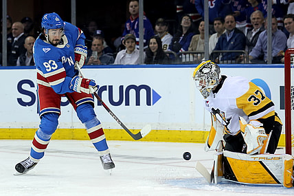 NHL: Pittsburgh Penguins at New York Rangers