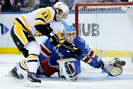 NHL: Pittsburgh Penguins at New York Rangers