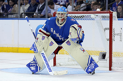 NHL: Pittsburgh Penguins at New York Rangers