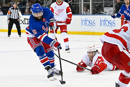 NHL: Detroit Red Wings at New York Rangers