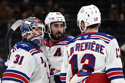NHL: New York Rangers at Boston Bruins