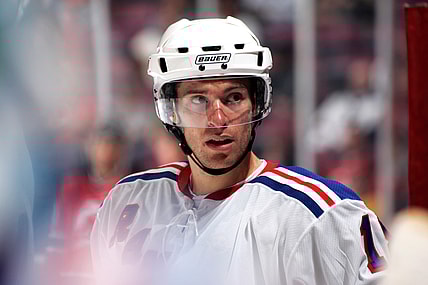 NHL: New York Rangers at New Jersey Devils