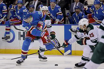 NHL: Minnesota Wild at New York Rangers