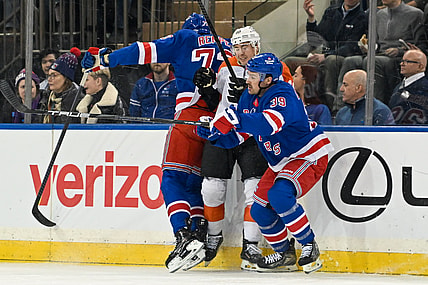 NHL: Philadelphia Flyers at New York Rangers