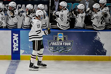 NCAA Hockey: Frozen Four-Championship-Western Michigan vs Boston University