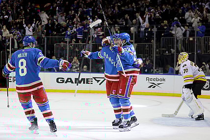 NHL: Boston Bruins at New York Rangers