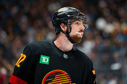 NHL: Calgary Flames at Vancouver Canucks