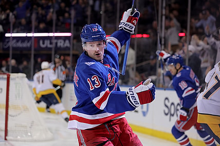 NHL: Nashville Predators at New York Rangers