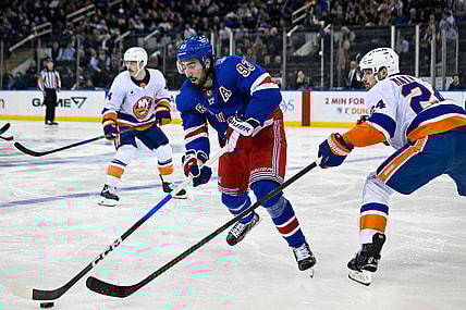 NHL: New York Islanders at New York Rangers