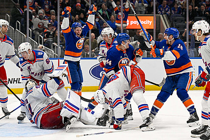 NHL: New York Rangers at New York Islanders