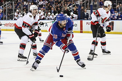 NHL: Ottawa Senators at New York Rangers