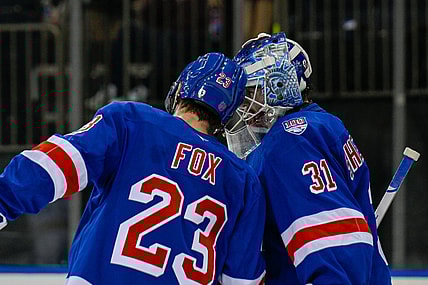 NHL: St. Louis Blues at New York Rangers