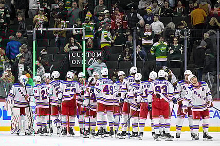 NHL: New York Rangers at Minnesota Wild
