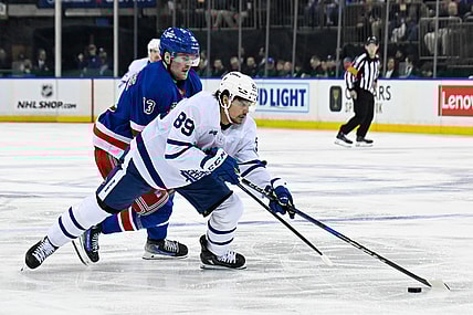 NHL: Toronto Maple Leafs at New York Rangers