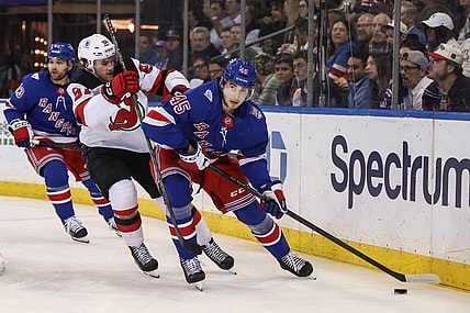 NHL: New Jersey Devils at New York Rangers