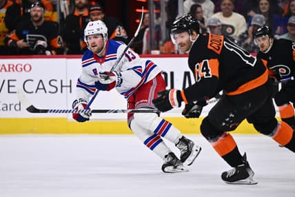 NHL: New York Rangers at Philadelphia Flyers