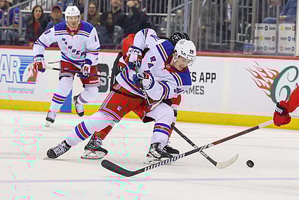 NHL: New York Rangers at New Jersey Devils