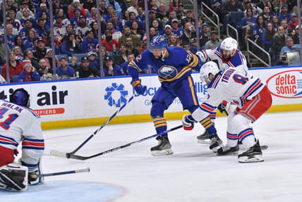 NHL: New York Rangers at Buffalo Sabres