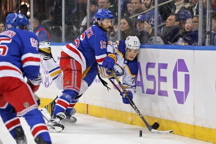 NHL: Buffalo Sabres at New York Rangers