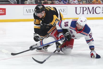 NHL: New York Rangers at Pittsburgh Penguins
