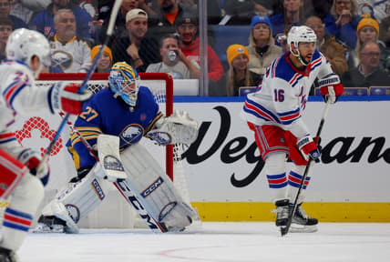 NHL: New York Rangers at Buffalo Sabres