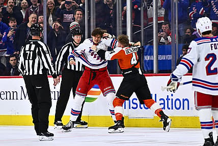 NHL: New York Rangers at Philadelphia Flyers