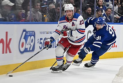 NHL: New York Rangers at Toronto Maple Leafs