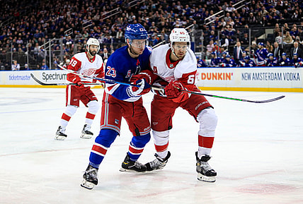 NHL: Detroit Red Wings at New York Rangers