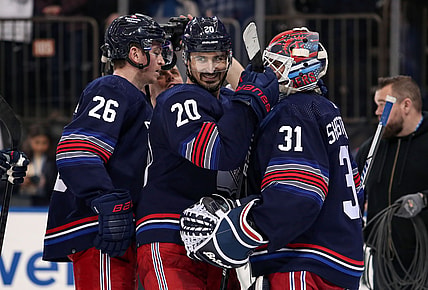 NHL: St. Louis Blues at New York Rangers