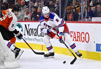 NHL: New York Rangers at Philadelphia Flyers