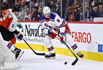 NHL: New York Rangers at Philadelphia Flyers
