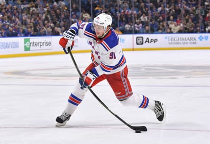 NHL: New York Rangers at Buffalo Sabres