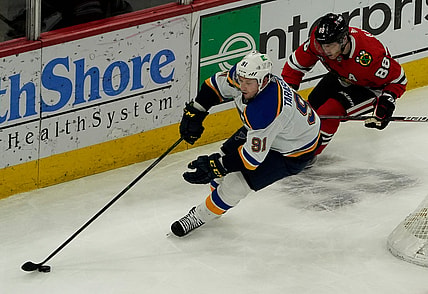 NHL: St. Louis Blues at Chicago Blackhawks