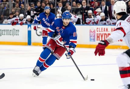 NHL: Stanley Cup Playoffs-New Jersey Devils at New York Rangers