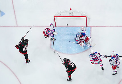 NHL: New York Rangers at Carolina Hurricanes