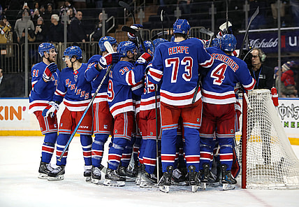 NHL: Vegas Golden Knights at New York Rangers