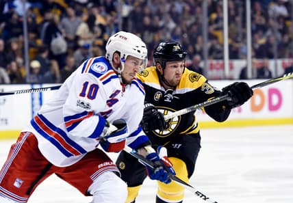 NHL: New York Rangers at Boston Bruins