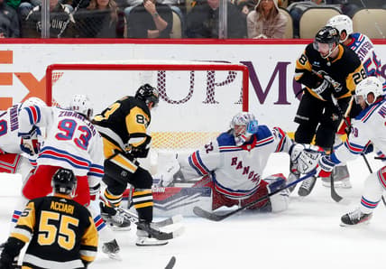 NHL: New York Rangers at Pittsburgh Penguins