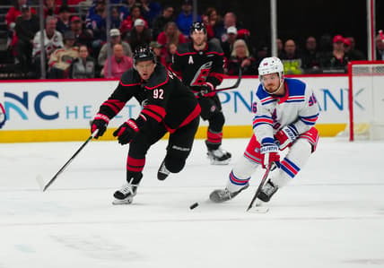 NHL: New York Rangers at Carolina Hurricanes