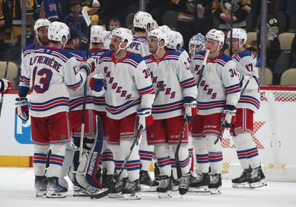 NHL: New York Rangers at Pittsburgh Penguins