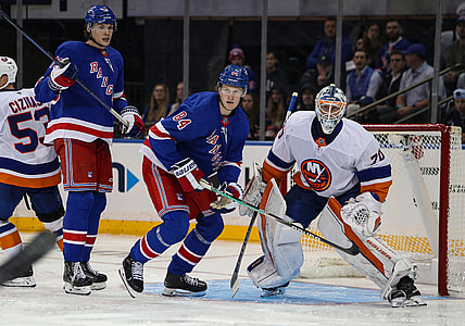 NHL: Preseason-New York Islanders at New York Rangers