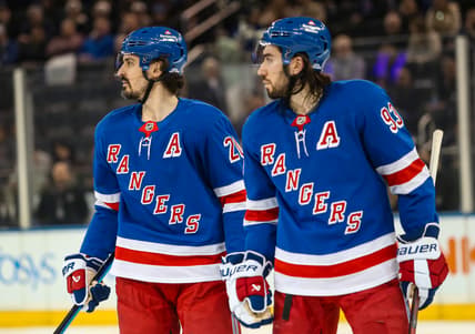 NHL: Vancouver Canucks at New York Rangers
