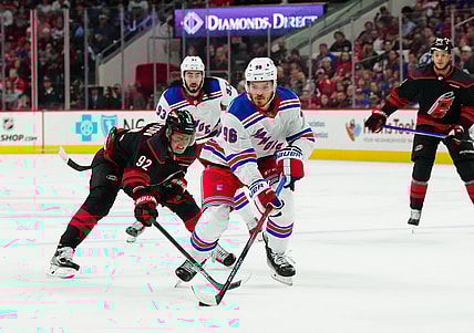 NHL: Stanley Cup Playoffs-New York Rangers at Carolina Hurricanes