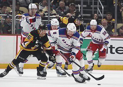 NHL: New York Rangers at Pittsburgh Penguins