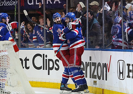 NHL: Stanley Cup Playoffs-New Jersey Devils at New York Rangers