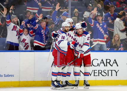 NHL: New York Rangers at Buffalo Sabres