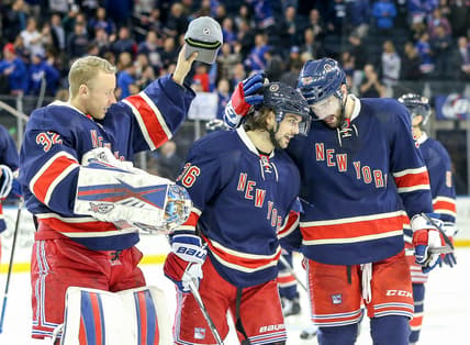 NHL: Toronto Maple Leafs at New York Rangers